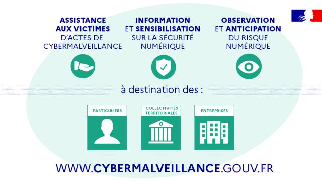 Banniere Institutionnelle Cybermalveillance