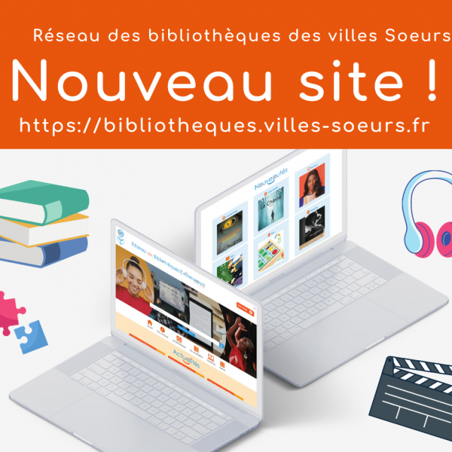 Nouveau site web du réseau des bibliothèques