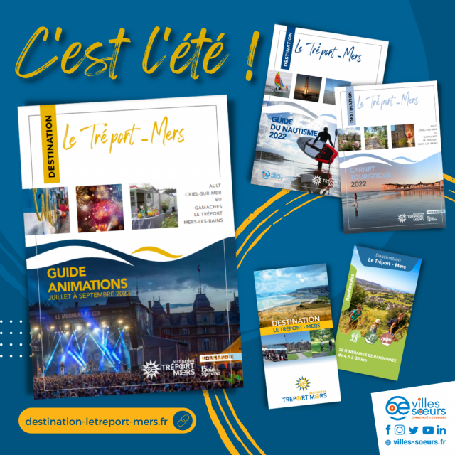 Tourisme CC Villes Soeurs - guides et brochures été 2022