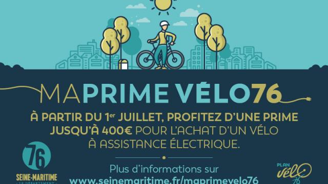 Prime Vélo Assistance Electrique Seine Maritime