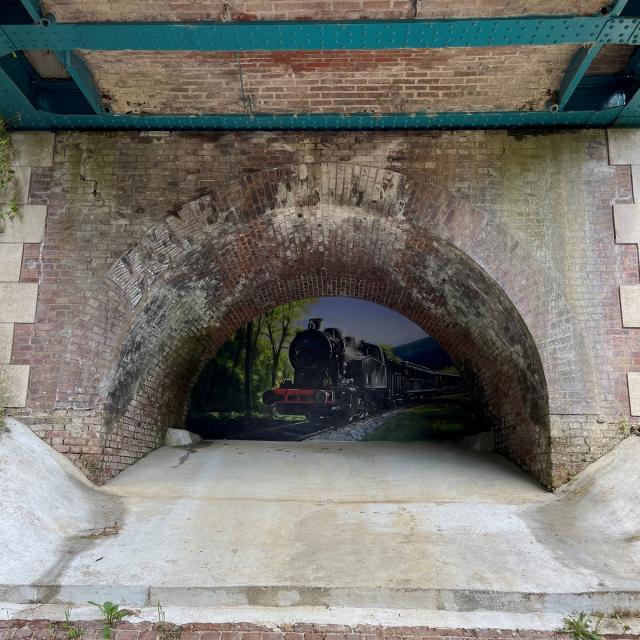 Fresque - chemin vert du Petit Caux