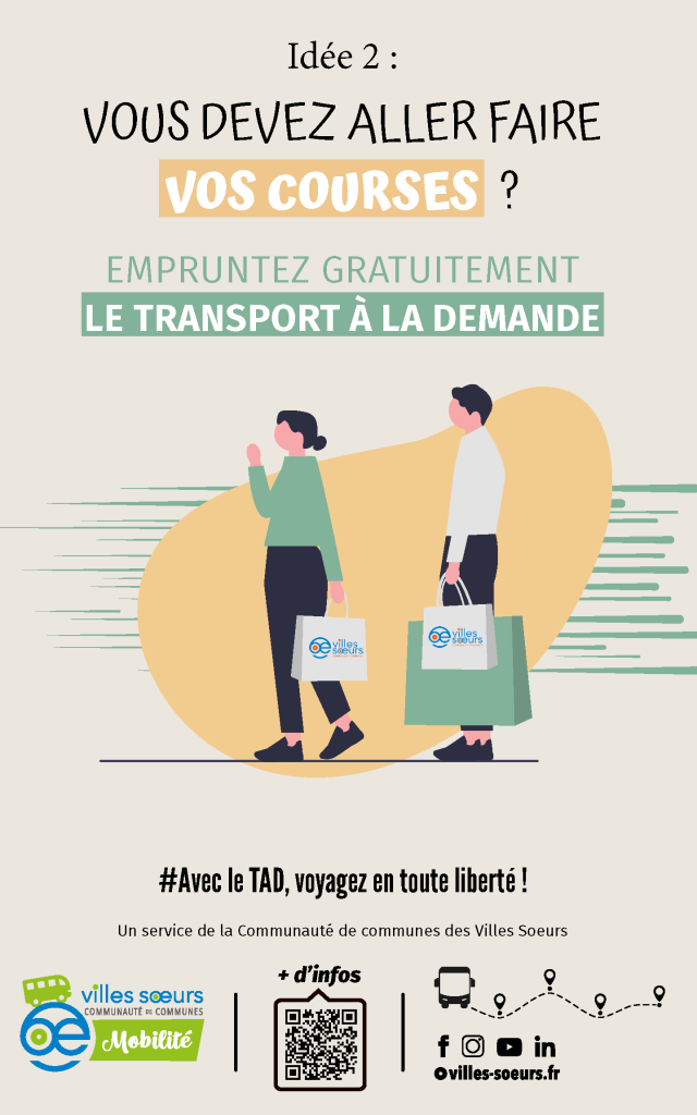 Affiches Tad 28 Communes Se Rendre Dans Les Centres Villes Et Commerciaux