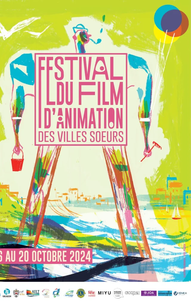 Affiche Festival Du Film Danimation 2024