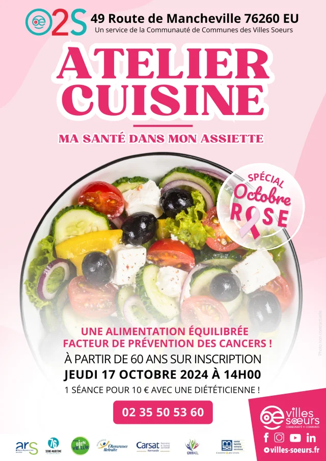 Atelier Cuisine Special Octobre Rose O2s