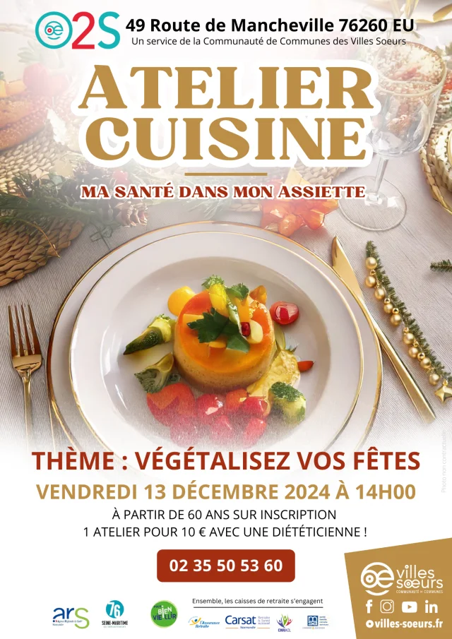 Atelier Culinaire 13 Decembre O2s Vegetalisez Vos Fetes 1