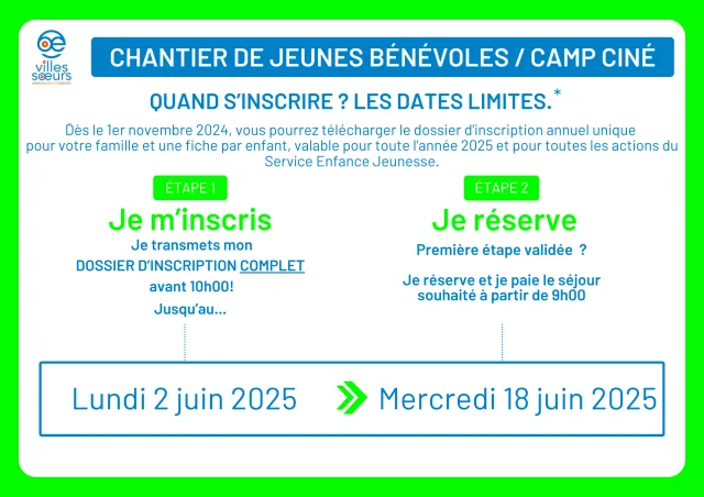 Cjb Camp Cine 2025 Quand Sinscrire