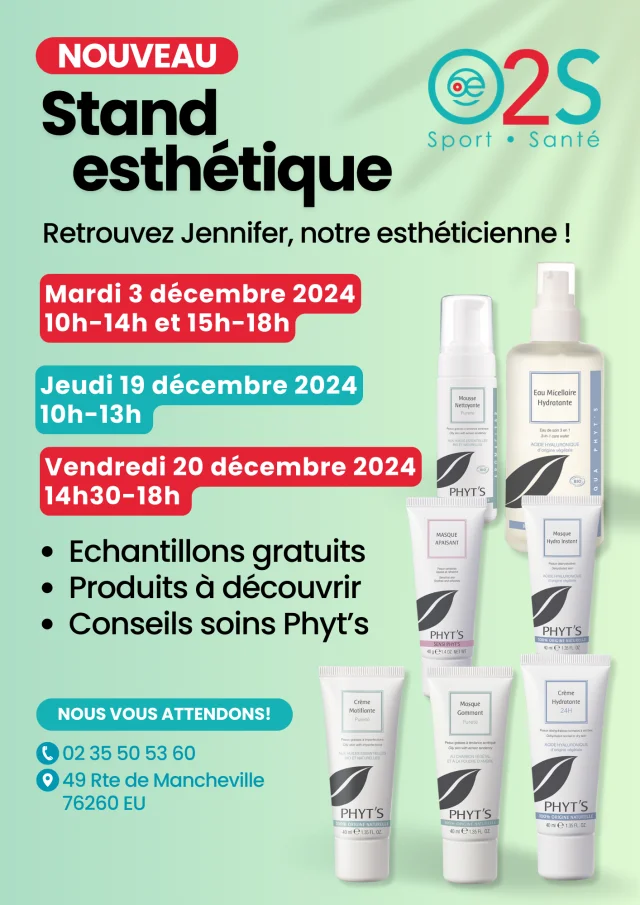 O2s Stand Esthetique Decembre 2024