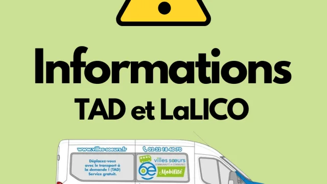 Changement Arret Tad Et La Lico Eu