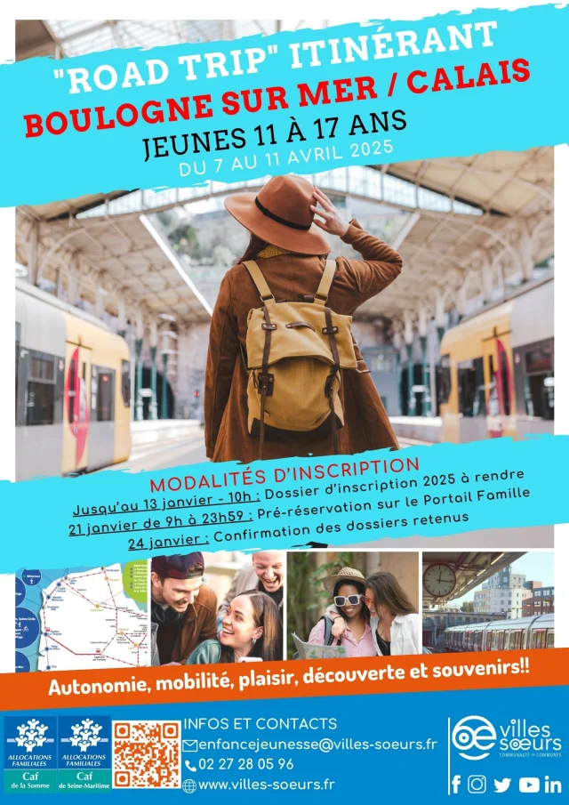 Affiche Road Trip Boulognecalais P25