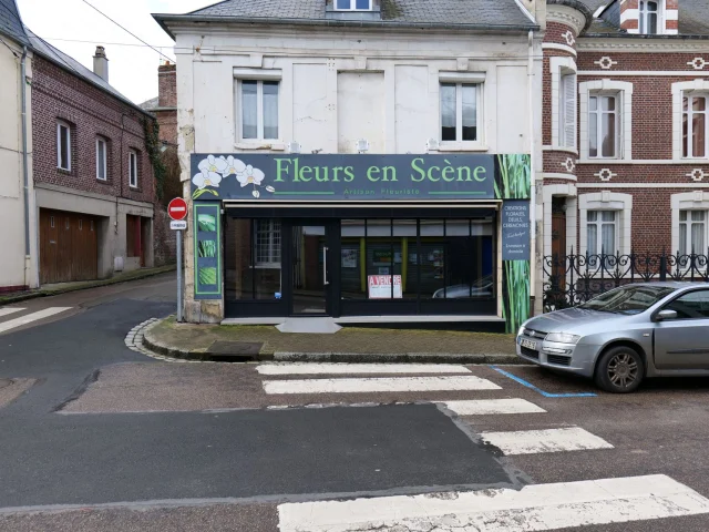 Vitrine Fleurs En Scene